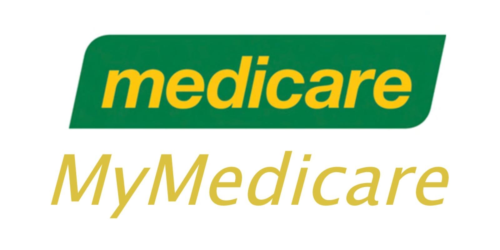 Medicare MyMedicare logo on a white background